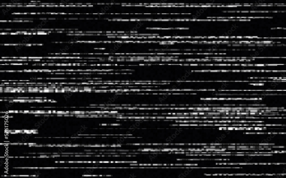 Poster glitch background. abstract noise texture. white horizontal distortions. no signal effect. televisio