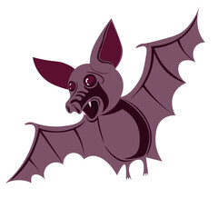a bat that flies straight to halloween