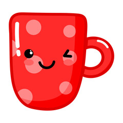 Kawaii Coffee Cup icon.