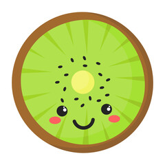 Kawaii Kiwi icon.