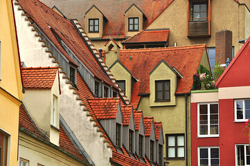 Augsburg roofs