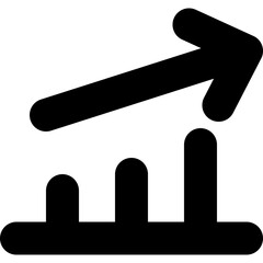Bar Graph Vector Icon