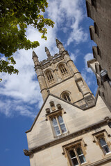 Fototapeta na wymiar church, tower, oxford, university, oxfordshire, engeland, uk, great brittain, 