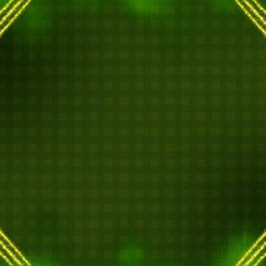 Green and gold Christmas background