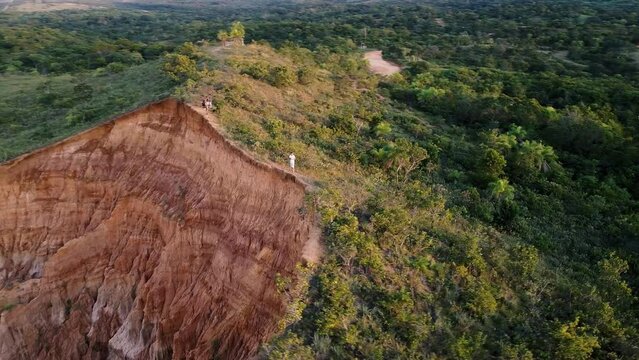 Landslide near Porongo in Santa Cruz - Bolivia