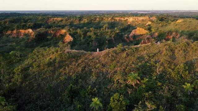Landslide near Porongo in Santa Cruz - Bolivia