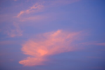 Naklejka na ściany i meble sunset clouds