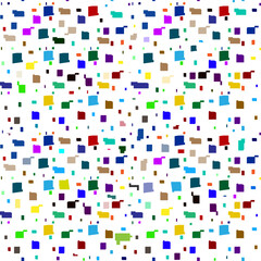 Color pixel pattern. An abundance of geometric shapes. Design of tapestries, walls, murals, floors