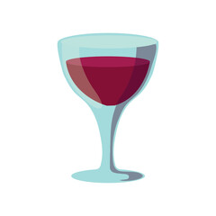 wine cup illustration