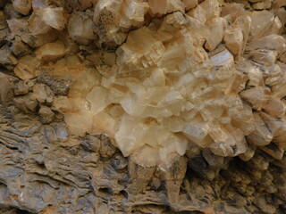 Texture of rock