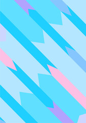 Background image in blue tones. Place shapes alternately to create an image. used in graphics