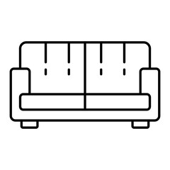 Sofa Line Icon