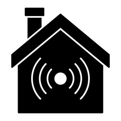 Wifi Hotspot Glyph Icon