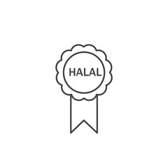 Halal food product icons  symbol vector elements for infographic web
