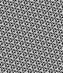 Vector seamless pattern with geometric abstract