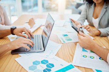 Business big data review on graphs, paperwork and digital information for marketing, finance and...
