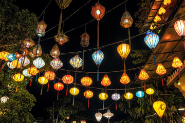 Hoi An lanterns at night