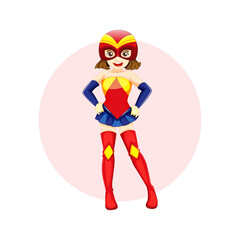 Millenial Kids justice mascot Superhero Vector Free Vector in Action for Hero Day Philipine 