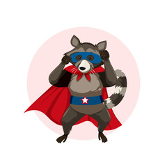 Naklejka premium Millenial Kids justice mascot Superhero Vector Free Vector in Action for Hero Day Philipine 