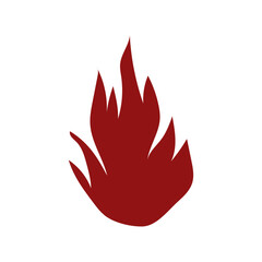 fire hot energy danger isolated smoke 