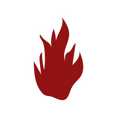 fire hot energy danger isolated smoke 