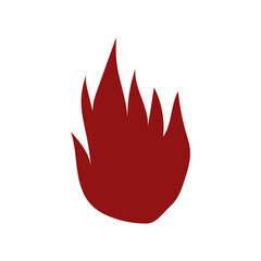 fire hot energy danger isolated smoke 