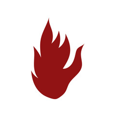 fire hot energy danger isolated smoke 