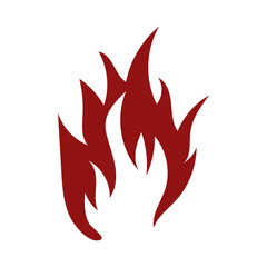 fire hot energy danger isolated smoke 