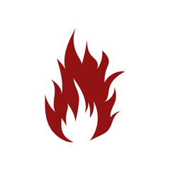 fire hot energy danger isolated smoke 