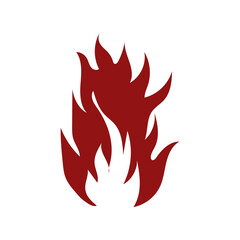 fire hot energy danger isolated smoke 