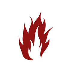 fire hot energy danger isolated smoke 