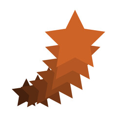 star illustration symbol decoration red gold