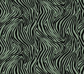 Seamless zebra pattern, animal print.