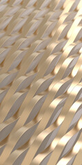Gold Curved Pattern Abstract poster and banner Background.