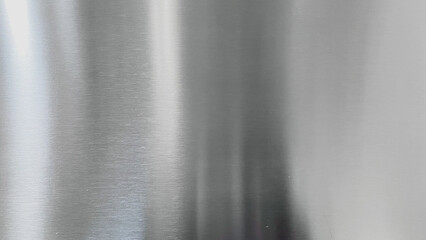 Metal stainless  steel texture background with reflection light. 