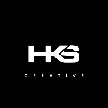 HKS Letter Initial Logo Design Template Vector Illustration