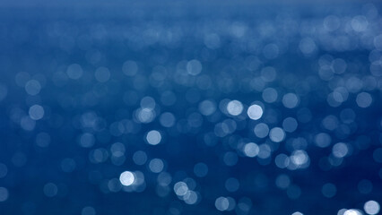 blue bokeh abstract background