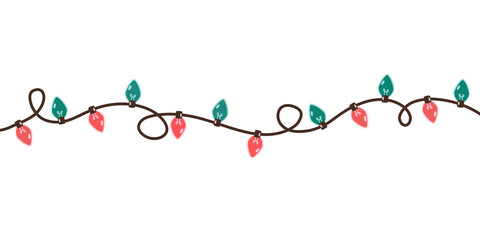 Colorful Christmas and New Year Party Lighting Decoration