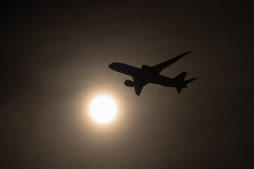 太陽と飛行機