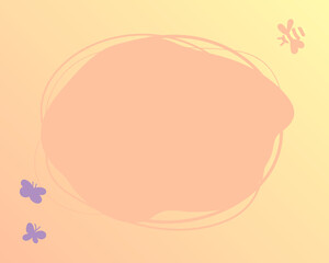 background with butterfly