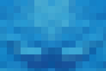 Blue digital mosaic texture background