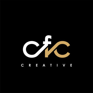 CFC Letter Initial Logo Design Template Vector Illustration