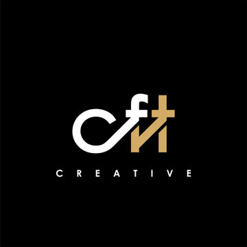CFT Letter Initial Logo Design Template Vector Illustration