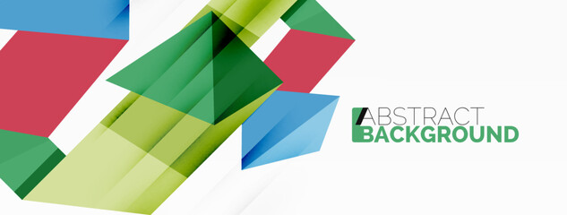 Abstract line and triangle background. Creative geometric abstract backdrop. Business template for wallpaper, banner, background or landing