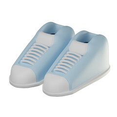 3D Shoes Illustration