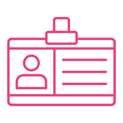 ID Multicolor Line Icon