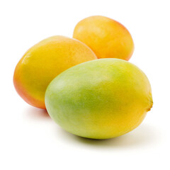 mangos on a white background