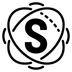 Semantic web icon in modern style, web 3.0 vector icon