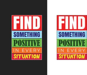 Motivational T-shirt Design