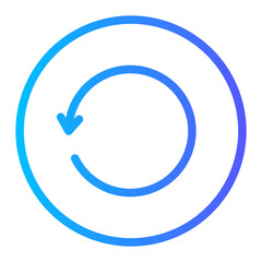 refresh gradient icon